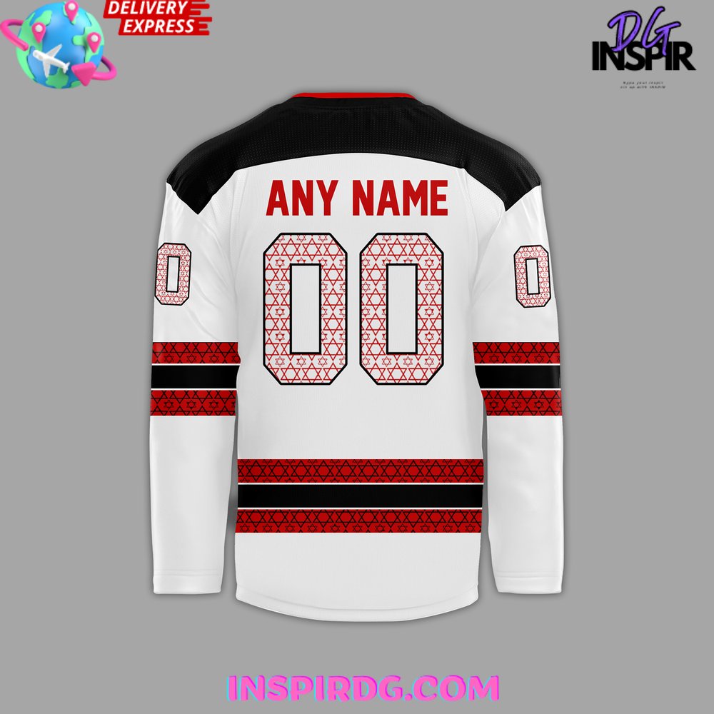 New Jersey Devils Jewish Heritage Night 2024 Hockey Jersey