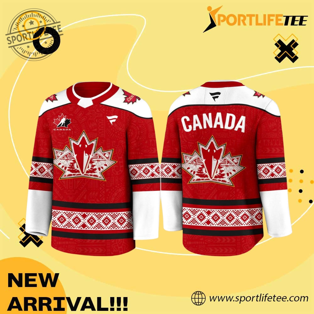 Canada Indigenous People Heritage Hockey Jersey 2025