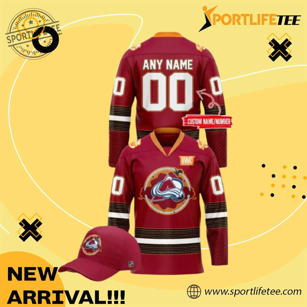 Colorado Avalanche Fourth Wing Night Hockey Jersey