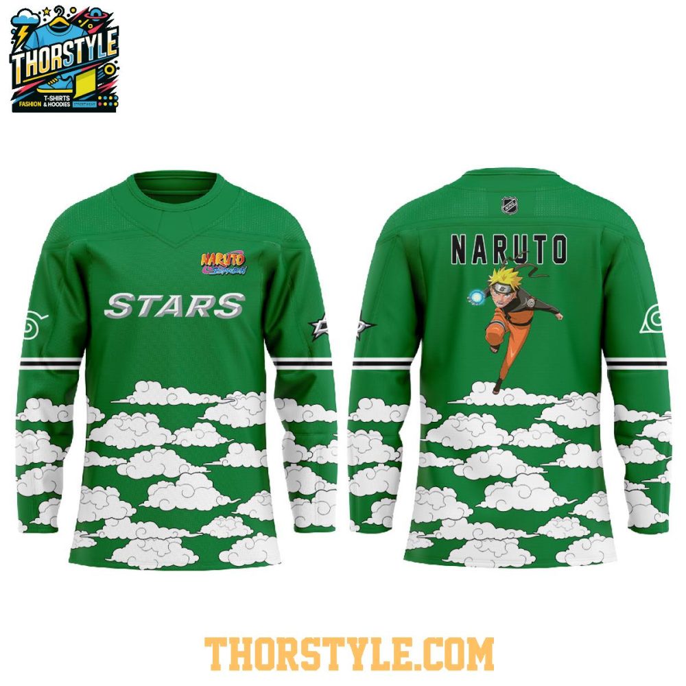 Dallas Stars Naruro Shippuden Night 2026 Hockey Jersey