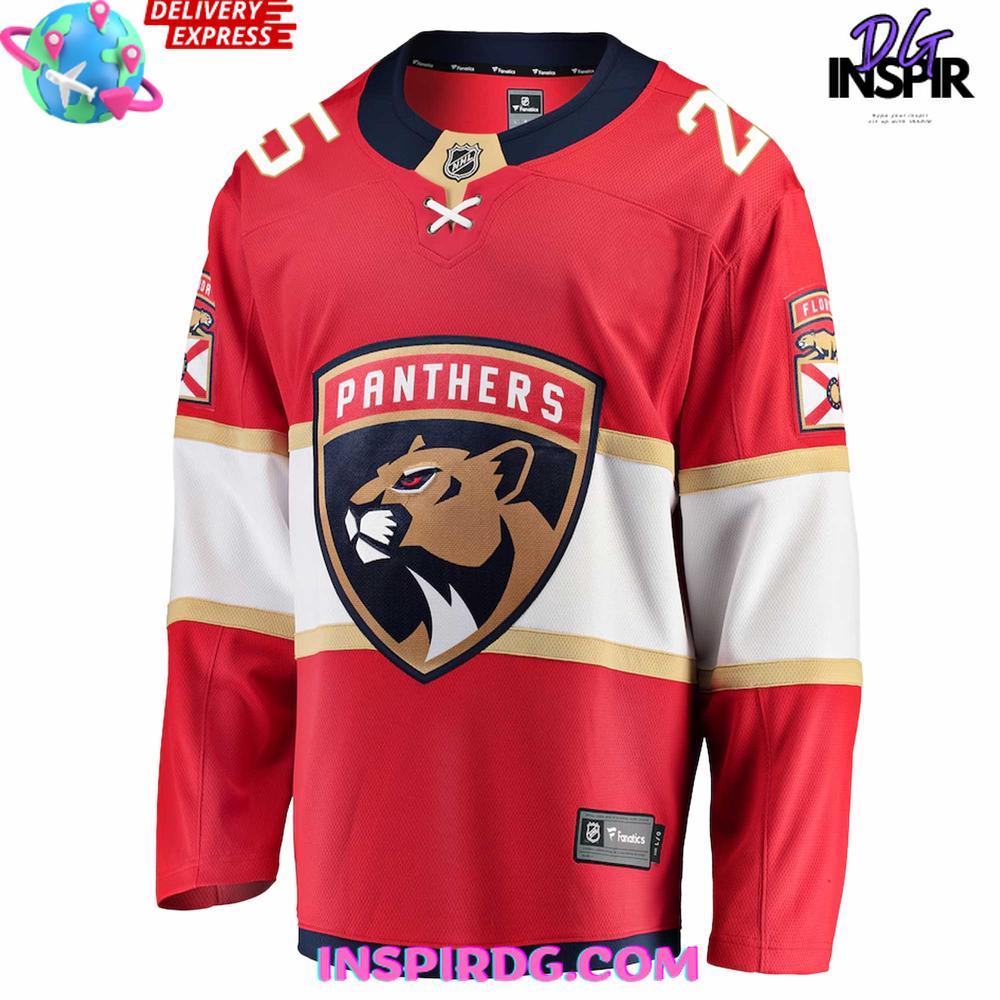 Florida Panthers Nhl Stanley Cup 2025 Hockey Jersey