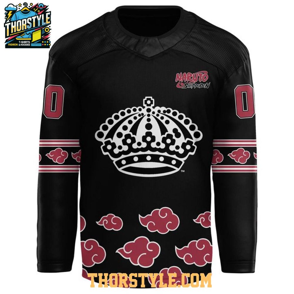 Los Angeles Kings Naruto Anime 2026 Akatsuki Personalized Hockey Jersey