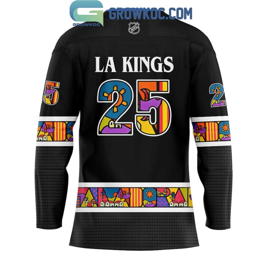 Los Angeles Kings Salvadoran Heritage 2025 Hockey Jersey
