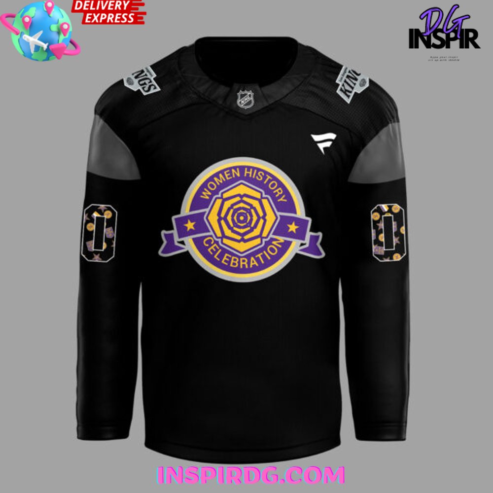 Los Angeles Kings Women’S History Month 2025 Hockey Jersey