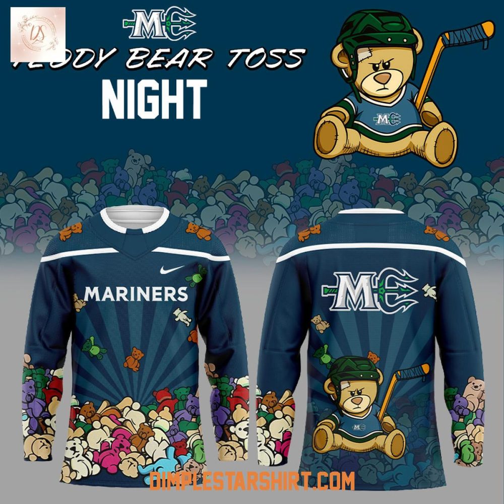 Maine Mariners Teddy Bear Toss Night 2025 Jersey