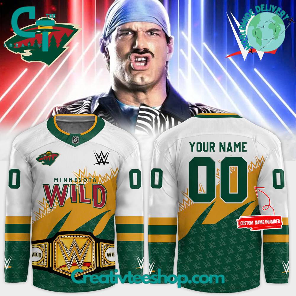 Minnesota Wild X 2024 Wwe Night Hockey Jersey