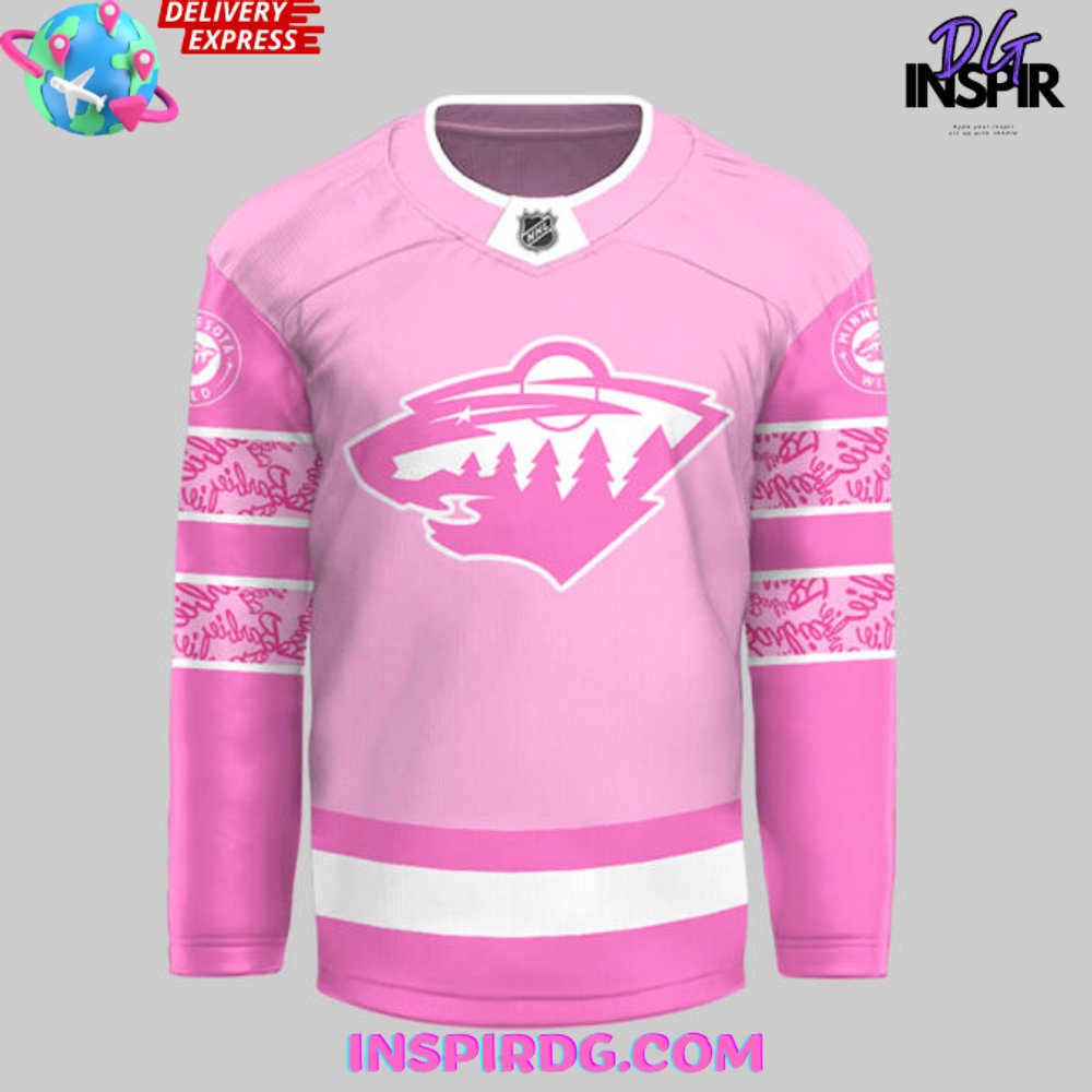 Minnesota Wild X Barbie Night 2025 Hockey Jersey