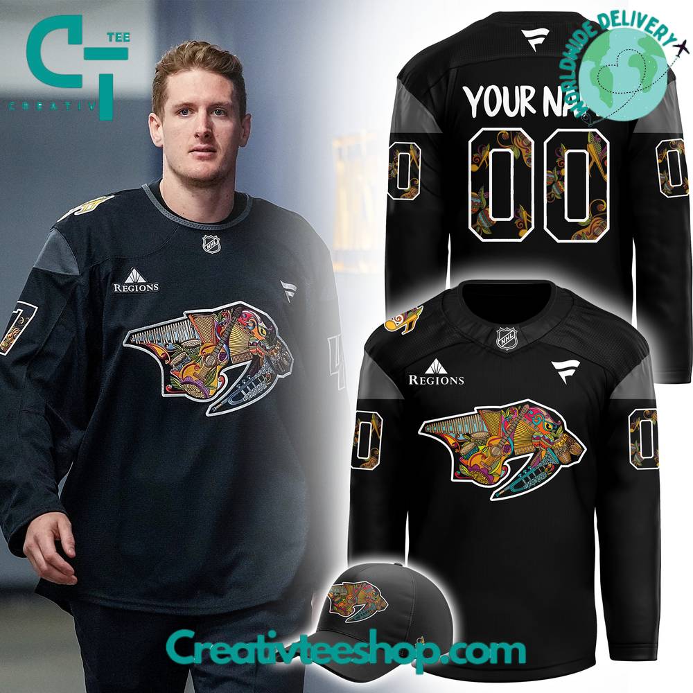 Nashville Predators X Hispanic Music Heritage Night Hockey Jersey
