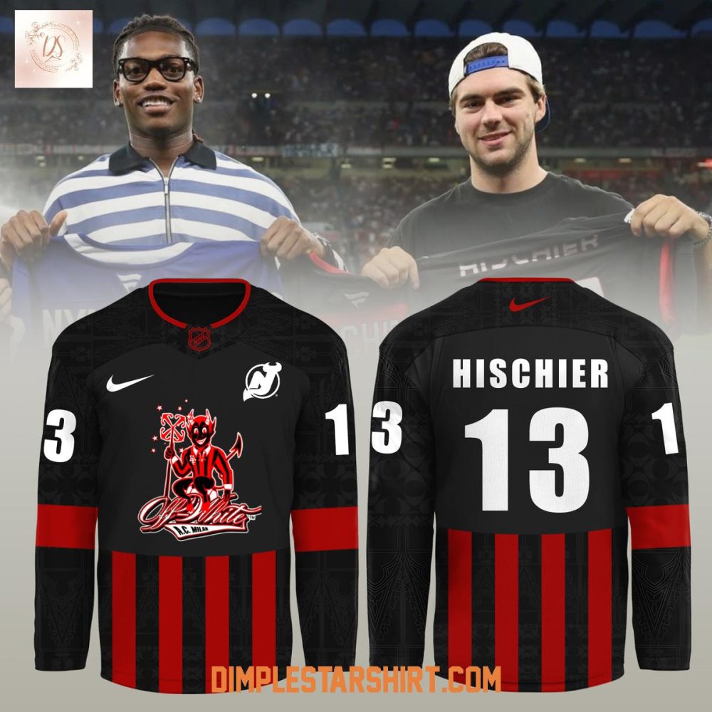 New Jesey Devils X Ac Milan Hockey Jersey
