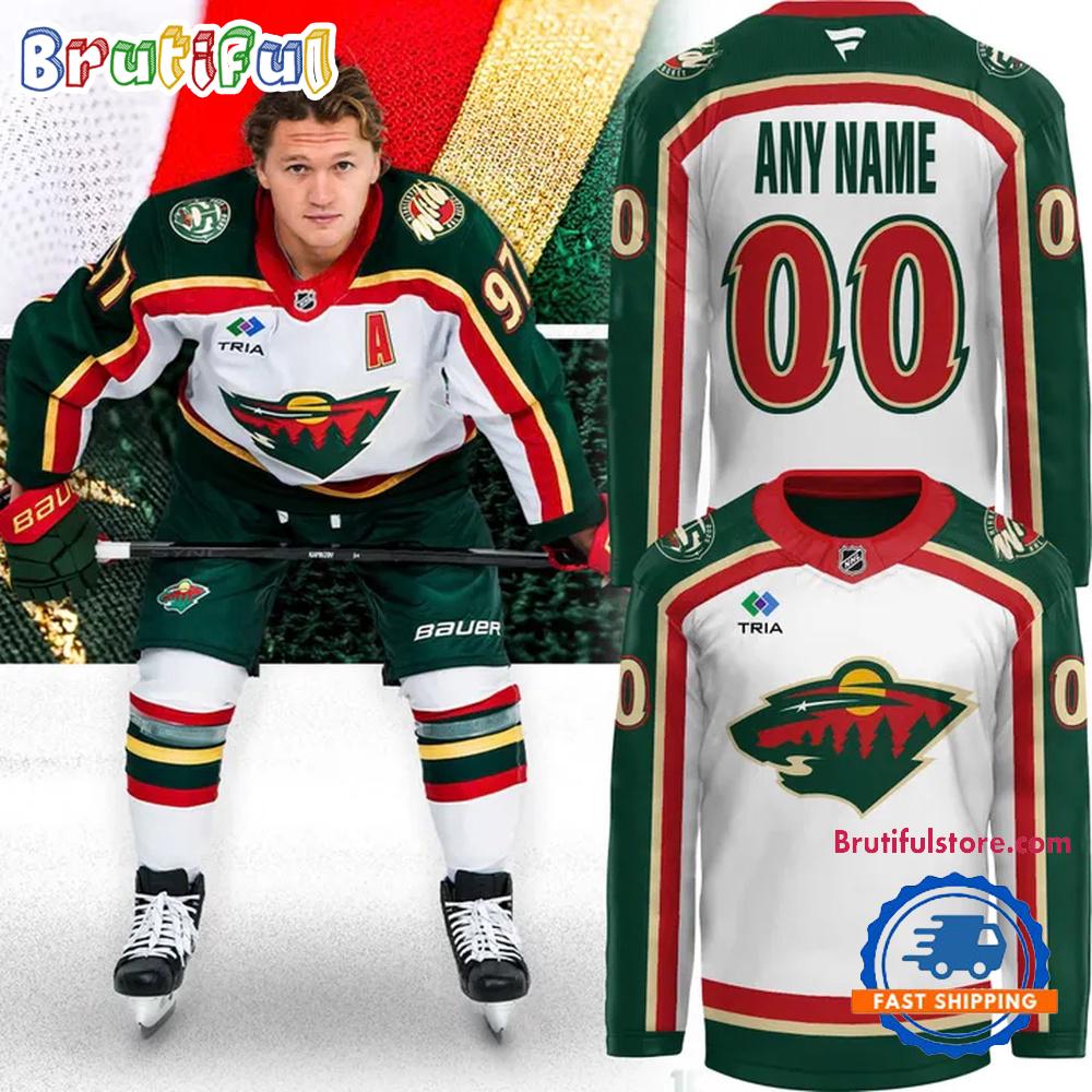 Minnesota Wild 25Th Anniversary Special Edition Hockey Jersey