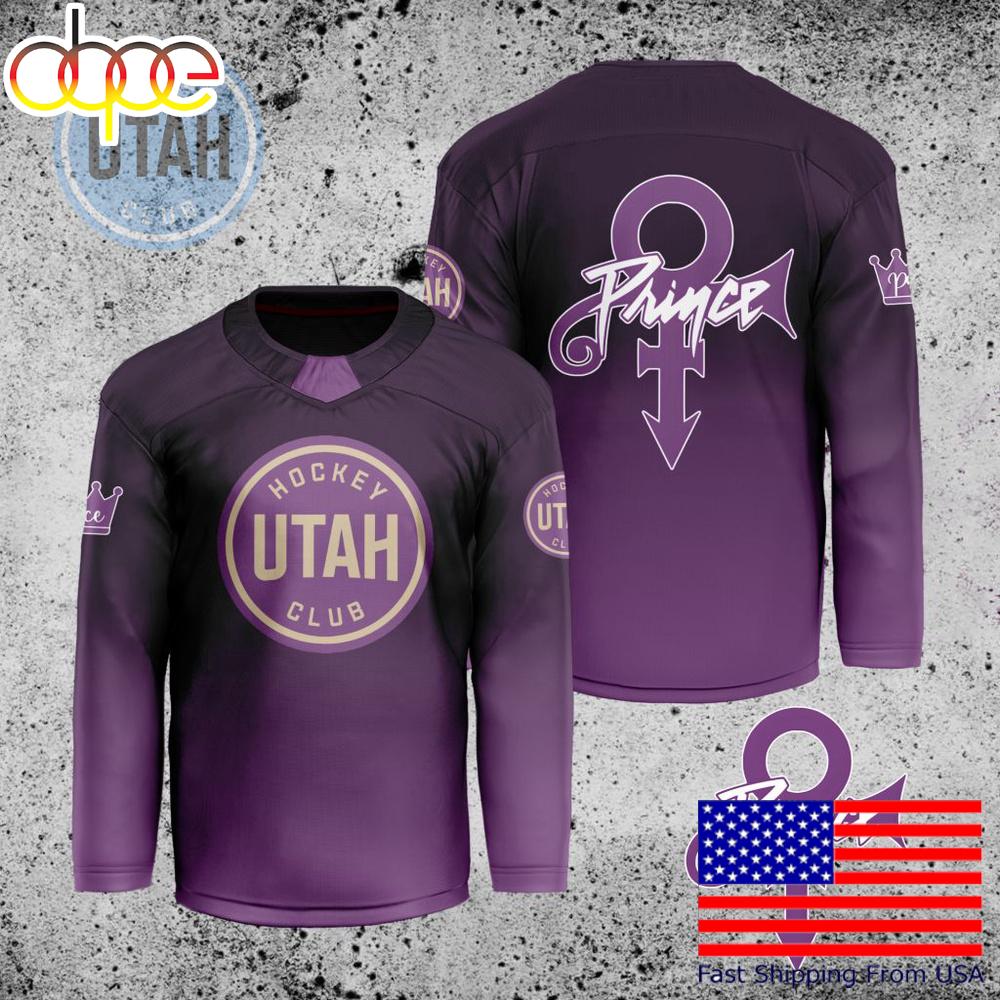 NHL Utah Hockey Club Prince Custom Hockey Jersey